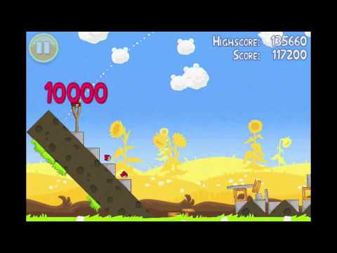 Angry Birds Seasons Summer Pignic Level 26 Walkthrough 3 Star