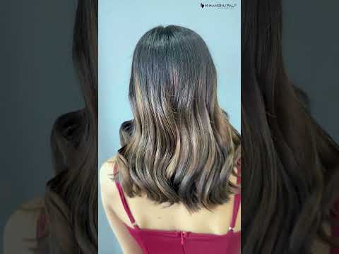 The sun-kissed balayage with brush technique | Paddle...