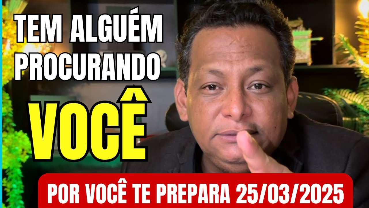 FILHA FAZ DIAS QUE TEM ALGUÉM PROCURANDO VOCÊ E FOI COM VOCÊ