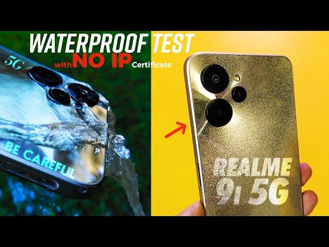Realme 9i 5G Waterproof Damage Tested without IP - May Give Up early!