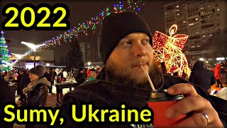 🇺🇦 CELEBRATING NEW YEAR'S EVE IN SUMY, UKRAINE | NO PARTY LIKE A NEW YEAR PARTY!!