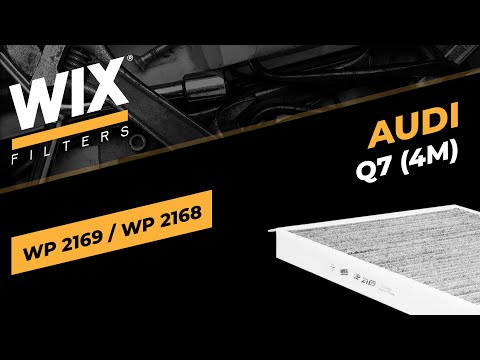 How to change a cabin filter? - Audi Q7 (4M)
