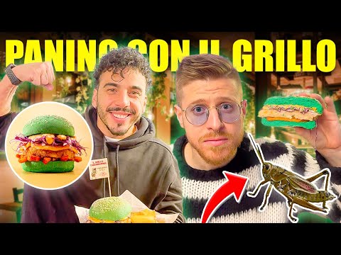 WE TRY THE FIRST GRILLO HAMBURGER IN ITALY - WE DIDN'T EXPECT IT TO TASTE LIKE THIS! (ABSURD)