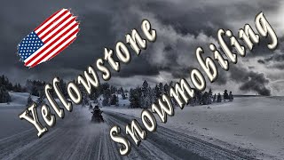 ❄️ Snowmobiling Trip in Yellowstone NP
