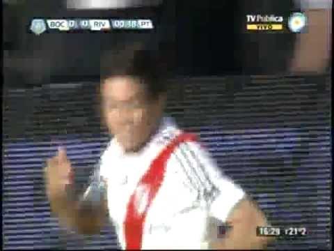 Boca 0 - Riber 1 Gol Lanzini / Fecha 12 Torneo Final 2013