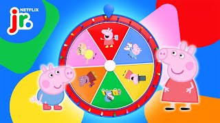 Spin the Mystery Wheel of Peppa Pig! 🐷💫 Netflix Jr