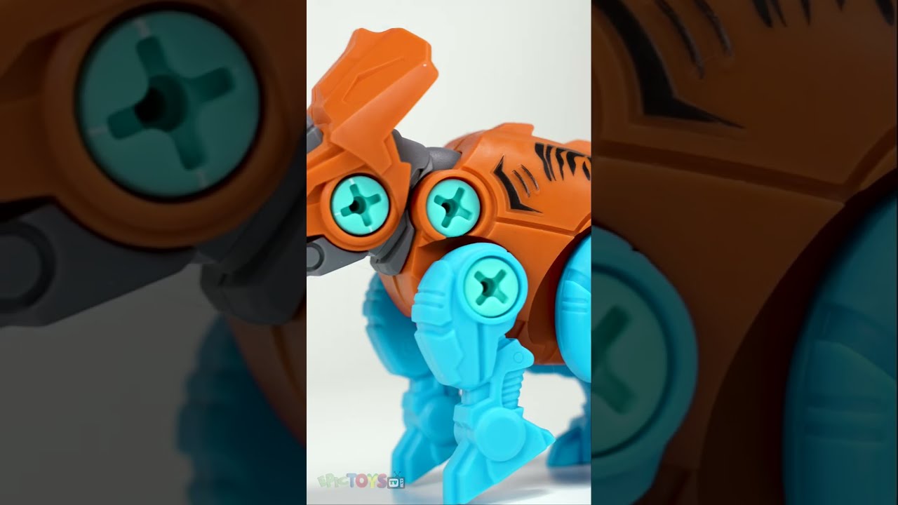 Dinosaurs Screw Building for Kids #toysforkids #toysidea