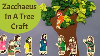 Zacchaeus Up in a Tree craft video