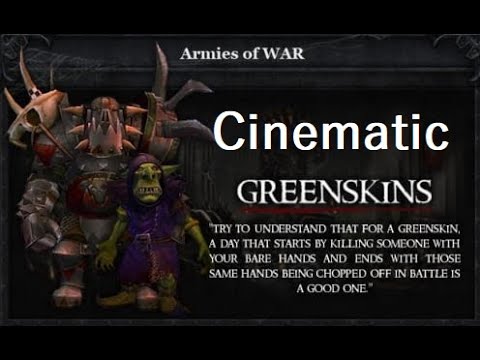 Warhammer Cinematic Trailer // GreenSkin Army