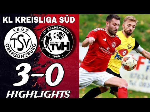 Souveräner Sieg in der Kreisliga | TSV Obergünzburg - TV Haldenwang 3:0