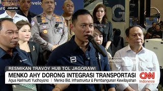 AHY Resmikan Travoy Hub di TMII, Pusat Integrasi Transportasi Modern Jakarta