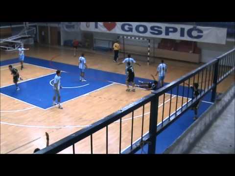 14-15 2.kolo RK Gospić - RK Pećine 34:30 (4.10.2014.)