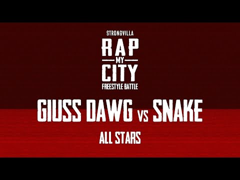 Rap My City ALL STARS - GIUSS DAWG vs SNAKE | Contest Freestyle