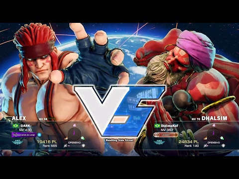 SF5 - Dark (Alex) vs DidimoKof (Dhalsim) - Ranked Match