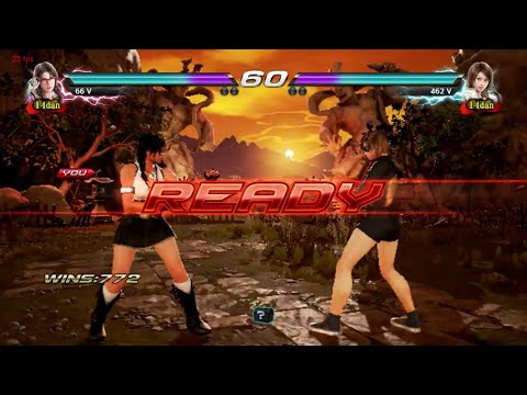 28 Julia chan BKW vs Asuka Kazama Tekken 7 ( Uchiha x24 ) Gameplay PC