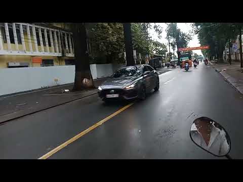 Ruas internas na cidade de Tra Vinh