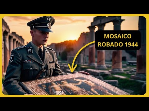 Oculto durante siglos: Un mosaico romano descubierto en Pompeya #sabíasque