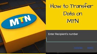 How to Share Data on MTN Network | Transfer to Friends