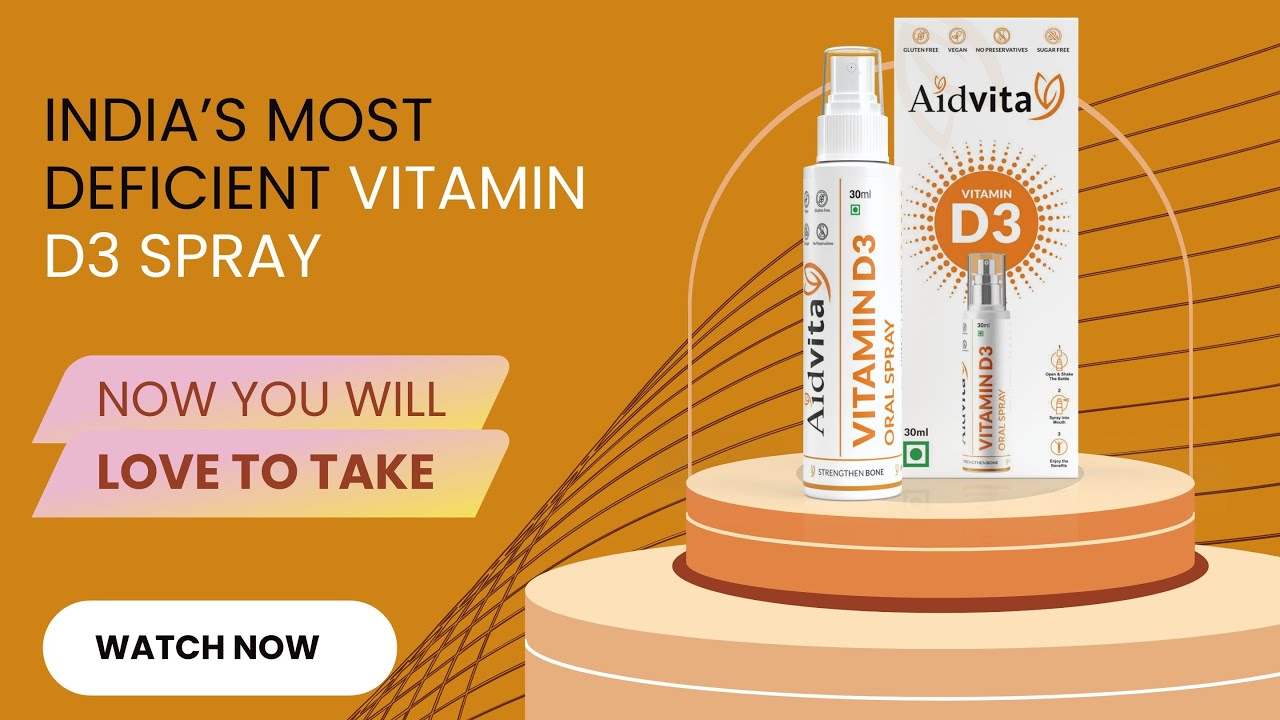 Spray Your Way to Sunshine: Unveiling the Benefits of Vitamin D3 Oral Supplementation !