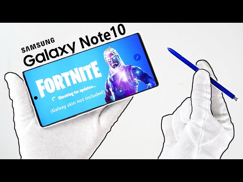 Samsung Galaxy Note10 Smartphones Unboxing - Fortnite Battle Royale, Minecraft, PUBG Video