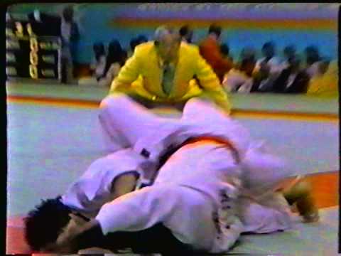 1984 Olympic Judo 78kg Gaston Oula vs Frank Wieneke