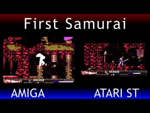 Amiga 500 V Atari ST - First Samurai