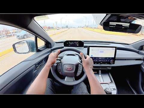 2026 Toyota bZ XLE AWD | POV Test Drive & Walkaround ⚡🚘