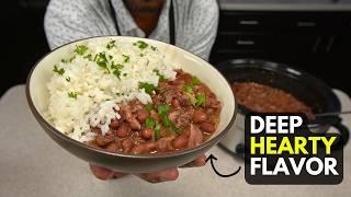 Easy Slow Cooker Red Beans and Rice Recipe Anyone Can Make!