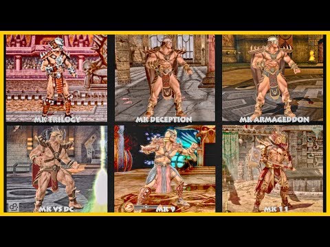 Mortal Kombat SHAO KAHN Graphic Evolution 1993-2019 | ARCADE PSX N64 NGC XBOX PC PS4|