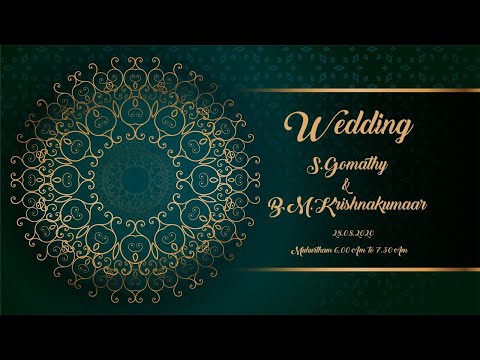 Gomathy Weds Krishnakumaar