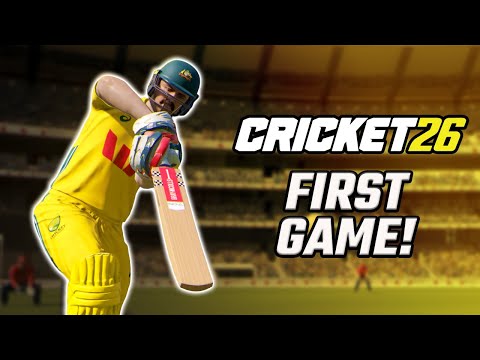 CRICKET 26 | First Game + Early Review! (Day One Patch - PS5)