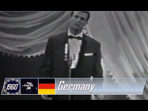eurovision 1960 Germany 🇩🇪 Wyn Hoop - Boone nuit, ma cherie