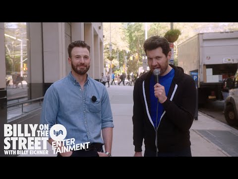Billy on the Street with CHRIS EVANS!!! (And surprise guests!)