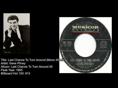 Gene Pitney-Last Chance To Turn Around