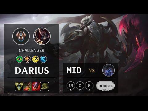 Darius Mid vs Sylas - BR Challenger Patch 10.21