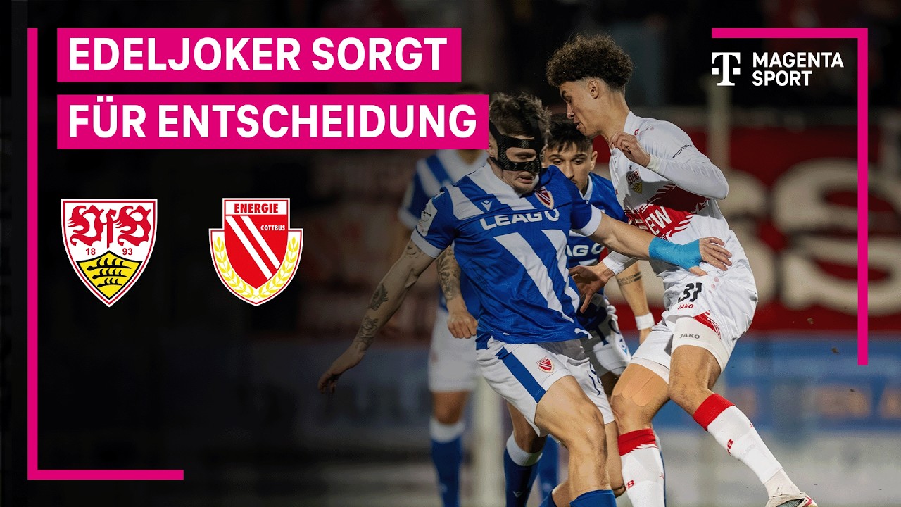 VfB Stuttgart II U21 vs Energie Cottbus Highlights