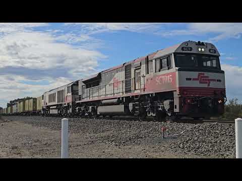 7922V SCT UP Dooen Express to Melbourne, 1257, 15/8/24, Langi Logan VIC
