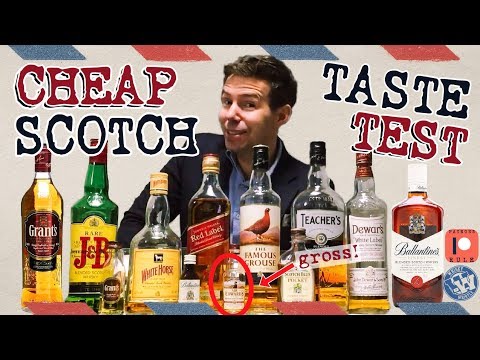 Cheap Scotch Taste Test! 10 Scotches Compared!