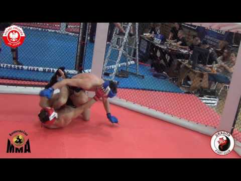 Puchar Polski MMA 2017 PK 70 kg Włodarczyk M vs Kuriata J