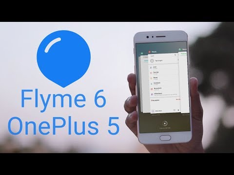 Meizu Flyme OS 6 on OnePlus 5
