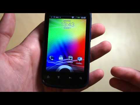 Обзор HTC A310e Explorer (blue)