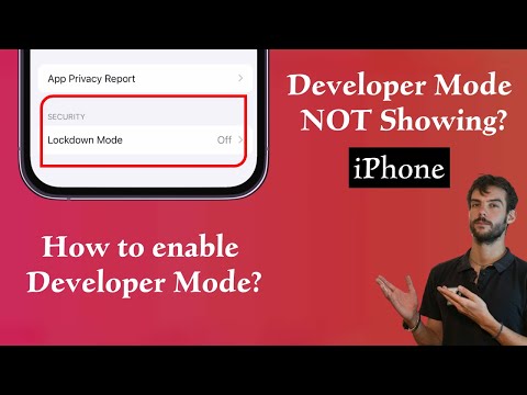 How to Enable Developer Mode iPhone | Developer Mode  Not Showing, missing | Developer mode required