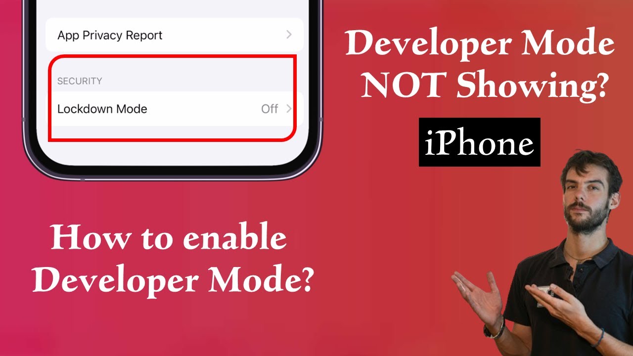 How to Enable Developer Mode iPhone | Developer Mode  Not Showing, missing | Developer mode required