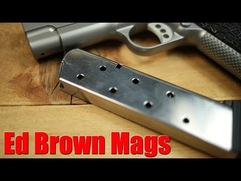 Ed Brown Performance 1911 Magazines With John May