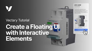 Floating UI in Vectary - Add text, images and links in your interactive 3D designs