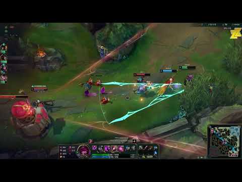 Xayah/Rakan vs Sett dive
