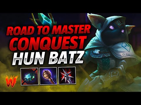 HUN BATZ, EL MONETE EN SU SALSA - Warchi - Smite Road to Master Conquest