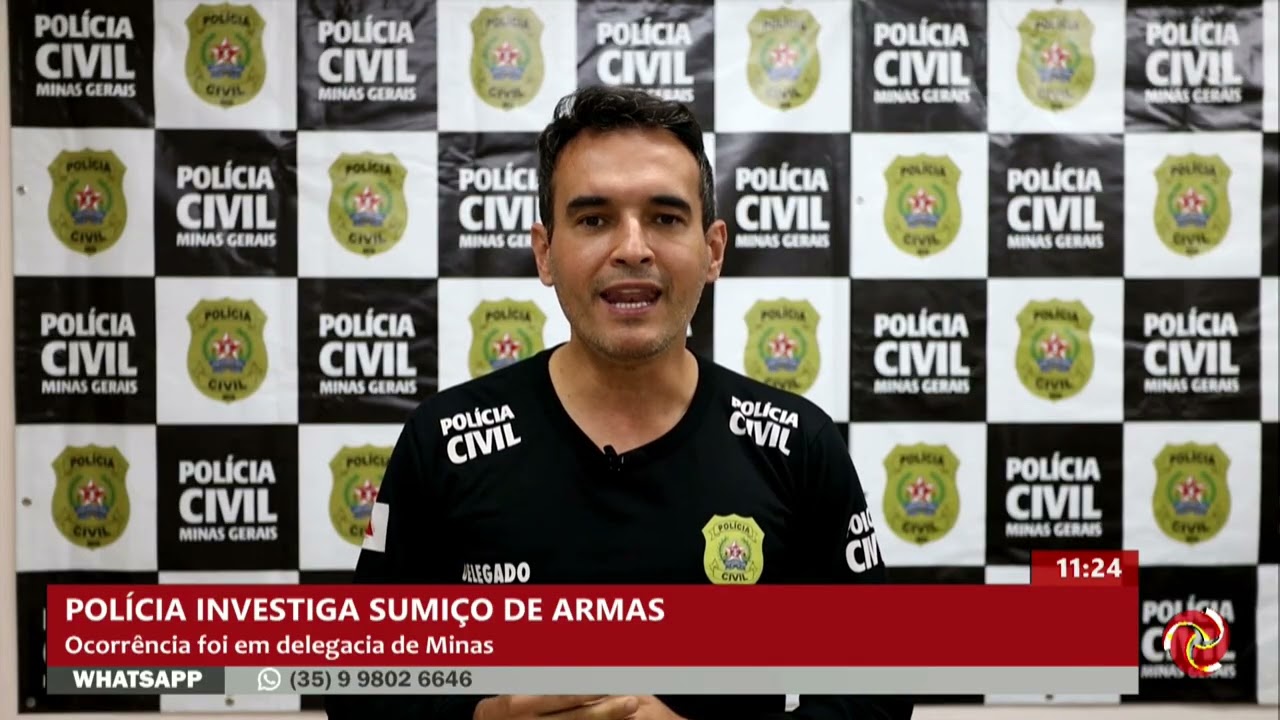 Polícia Civil investiga desaparecimento de armas em unidade da instituição em Belo Horizonte