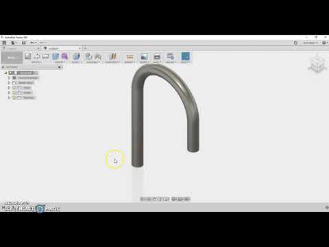 PLTW IED 5.5 - Sweep in Fusion360