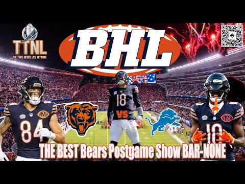 Chicago Bears vs. Detroit Lions Wk.18  | TTNL Network Bears Hour Live